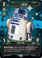 スターウォーズ CCG レイアの帰還 カード R2-D2 - Part of the Plan (Prestige Foil) - A Lawless Time - Star