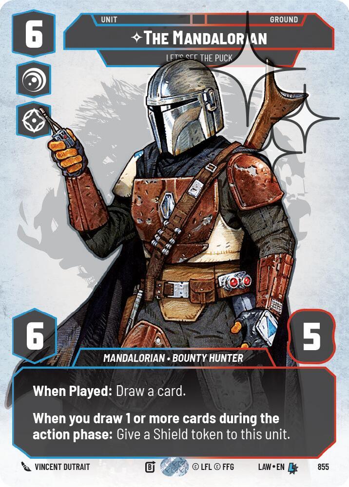 The Mandalorian - Let's See The Puck (Prestige Foil) - A Lawless