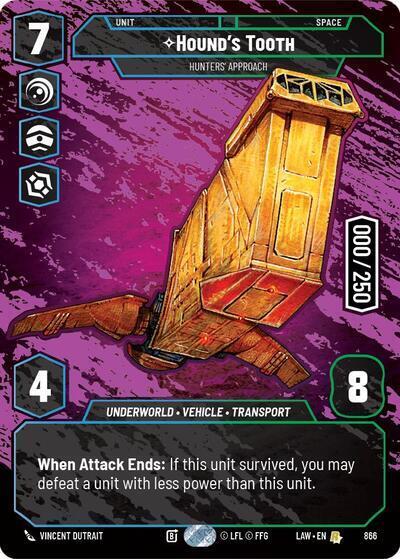 Hounds Tooth Hunters Approach Serialized