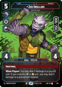 Zeb Orellios Spectre Four Serialized