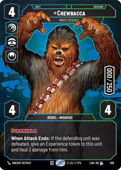 Chewbacca Mighty Rescuer Serialized