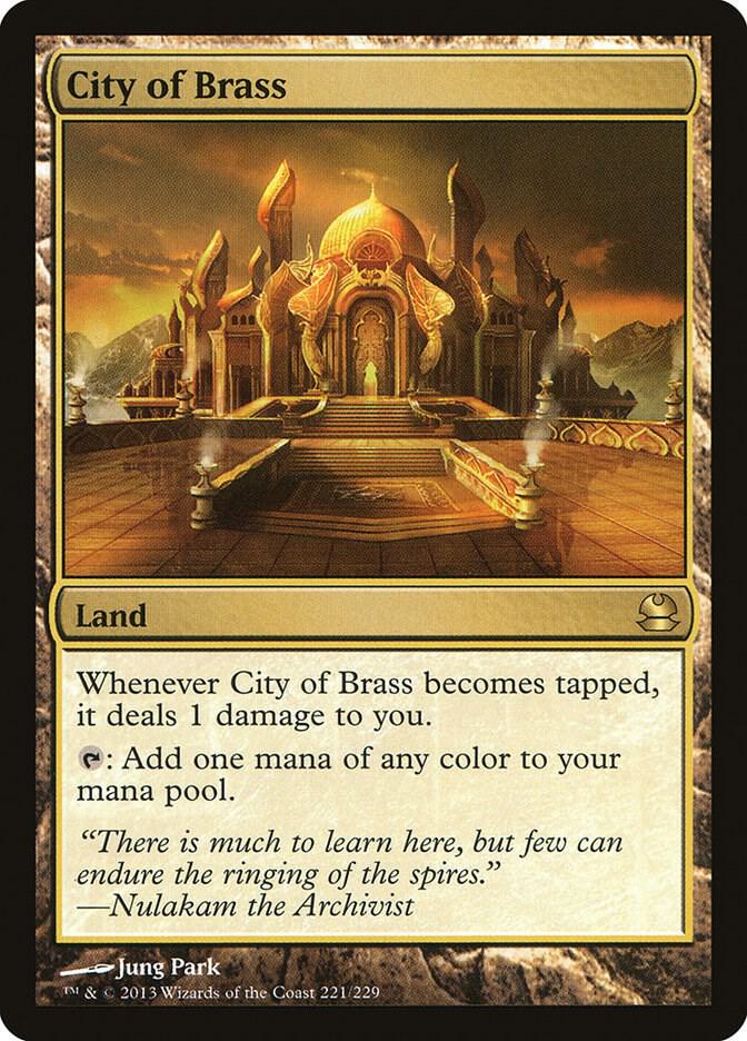 City of Brass - Modern Masters - Magic: The Gathering