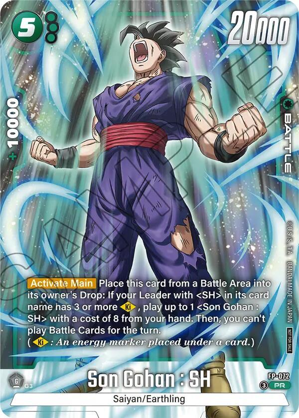 Son Gohan : SH - FP-072 (Tournament Pack 10) - Tournament and