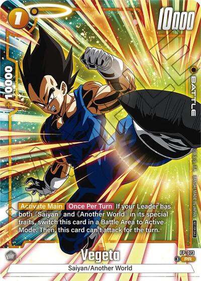 Vegeta - FP-073 (Tournament Pack 10) card