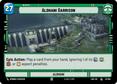 Aldhani Garrison Experience