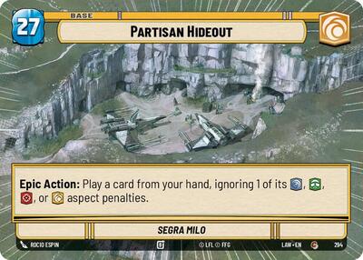 Partisan Hideout Credit Hyperspace