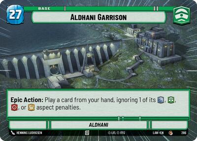 Aldhani Garrison Experience Hyperspace