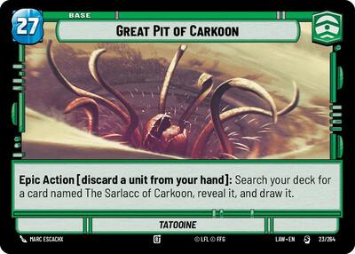 Great Pit of Carkoon card