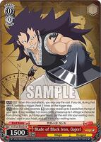 Blade of Black Iron, Gajeel (SR) - FAIRY TAIL 100 YEARS QUEST