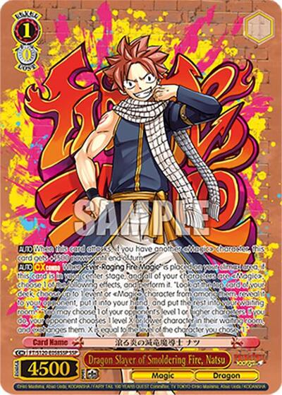 Dragon Slayer of Smoldering Fire, Natsu (SSP) FAIRY TAIL 100 YEARS QUEST card price