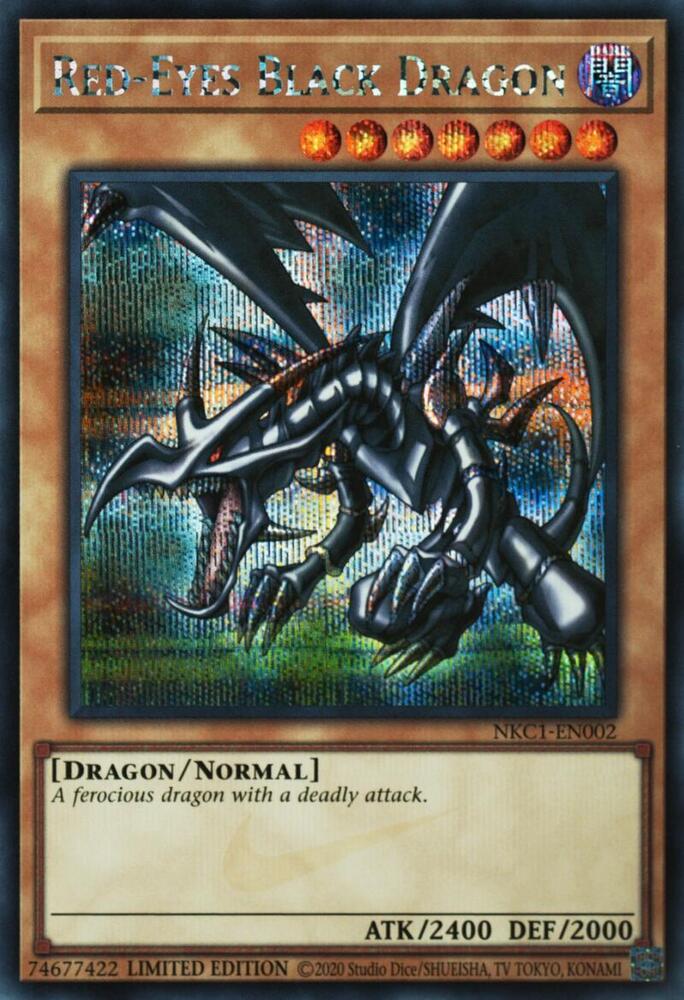 Red-Eyes Black Dragon - Miscellaneous Promotional Cards - YuGiOh