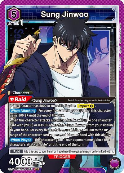 Sung Jinwoo (021) card