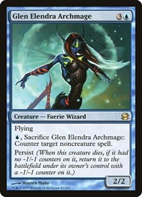 Glen Elendra Archmage - Modern Masters - Magic: The Gathering card