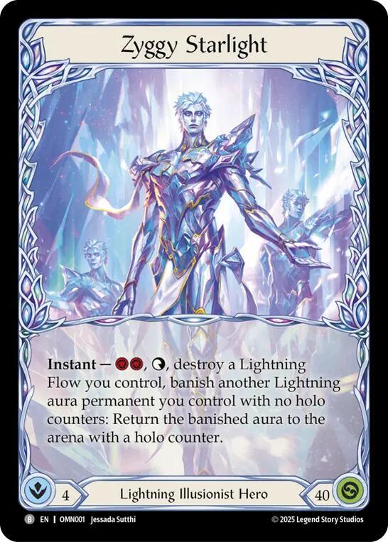 Flesh and Blood ジギー・スターライト fab CF Zyggy Starlight - Omens of the Third Age - Flesh and Blood TCG
