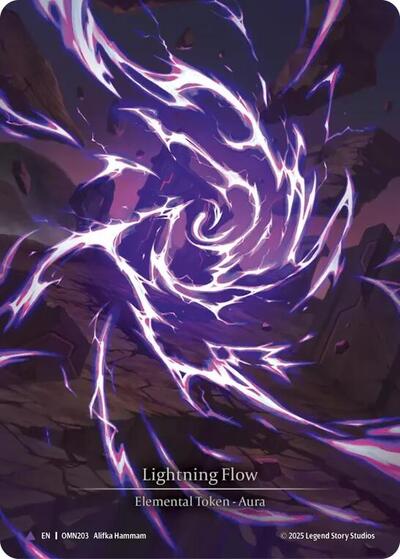 Lightning Flow (A) Omens of the Third Age card price