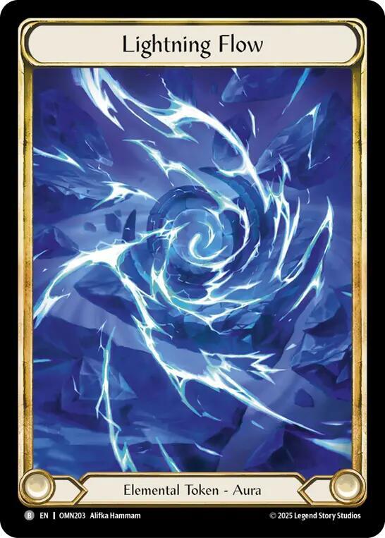 Flesh and Blood 稲妻の流動 CF Lightning Flow - Omens of the Third Age - Flesh and Blood TCG