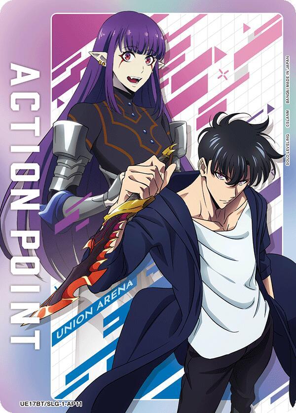 Action Point Card (AP11) - UE17BT: SOLO LEVELING - Union Arena