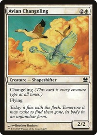Avian Changeling - Modern Masters - Magic: The Gathering card