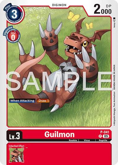 Guilmon P 041 Reprint