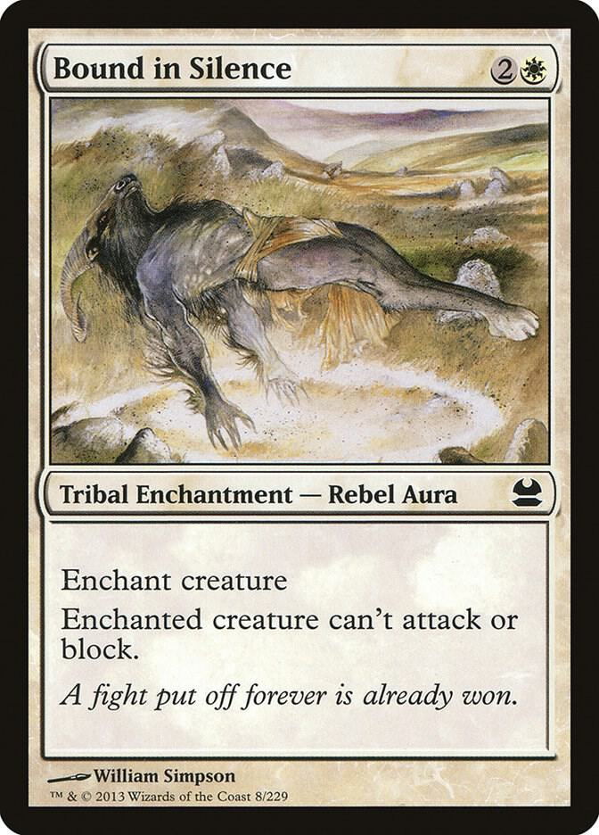 Bound in Silence - Modern Masters - Magic: The Gathering - TCGplayer.com