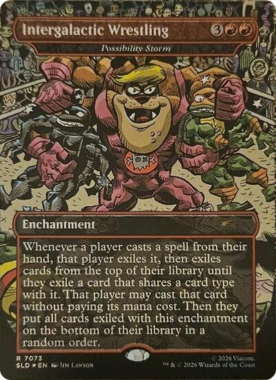 Possibility Storm (Secret Lair) from SLD #7073, Magic: The Gathering card