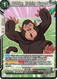Bubbles, Training Support card art