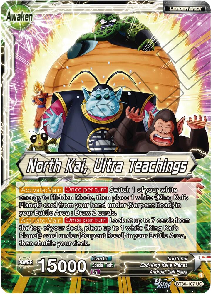 North Kai // North Kai, Ultra Teachings - Three Glorious Fighters
