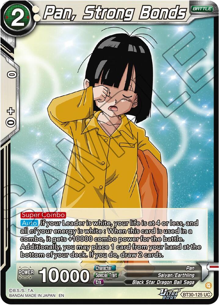 Pan, Strong Bonds - Three Glorious Fighters - Dragon Ball Super