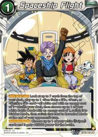 Spaceship Flight card art