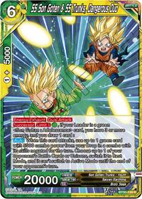 SS Son Goten & SS Trunks, Drangerous Duo card art
