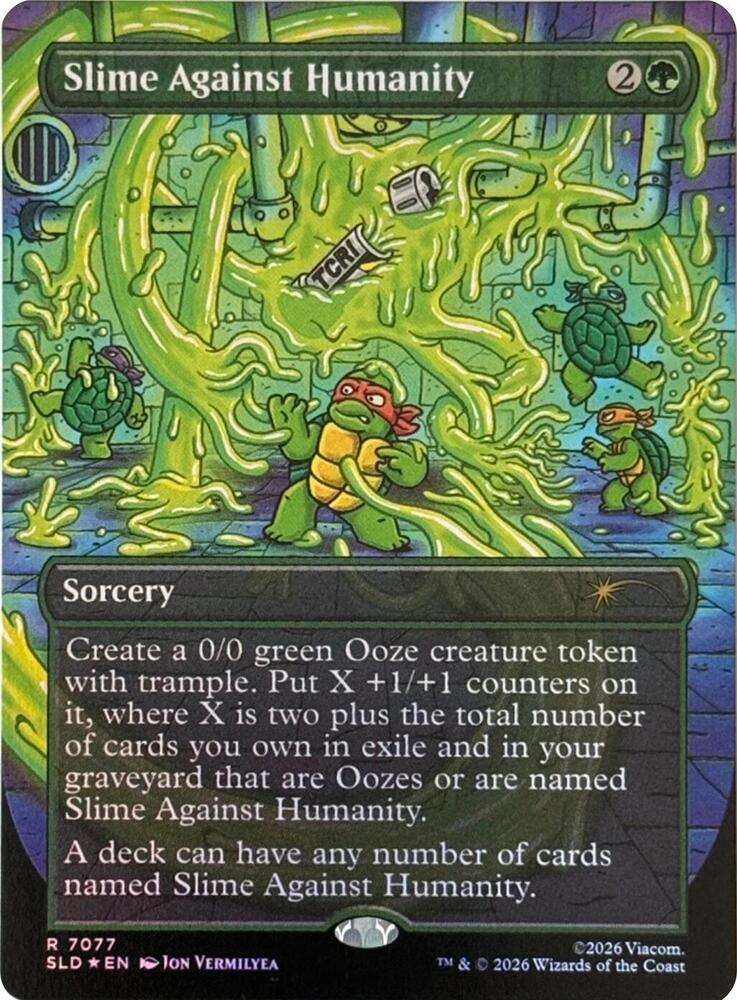 Slime Against Humanity (7077) - Secret Lair Drop Series - Magic: The  Gathering - TCGplayer.com