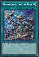 Reinforcement of the Army (Secret Rare) - Legendary Modern Decks