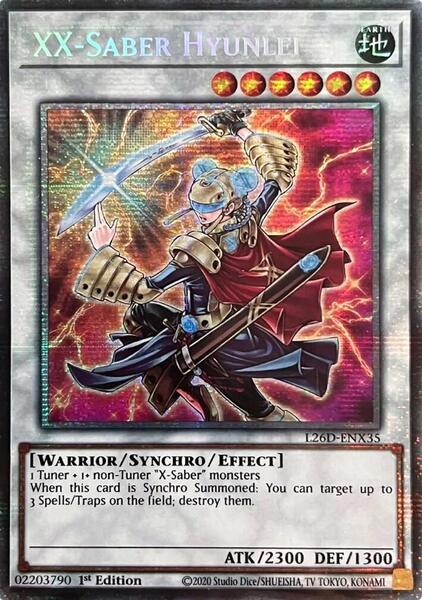 XX-Saber Hyunlei - Legendary Modern Decks 2026 - yugioh