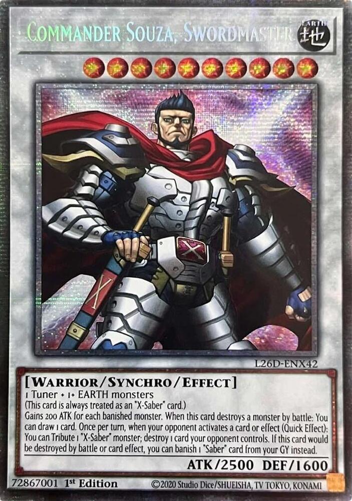 Commander Souza, Swordmaster