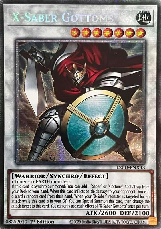 X-Saber Gottoms (Starlight Rare)