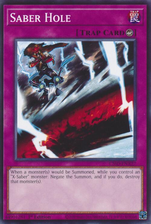 Saber Hole