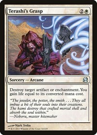 Terashi's Grasp - Modern Masters - Magic: The Gathering card