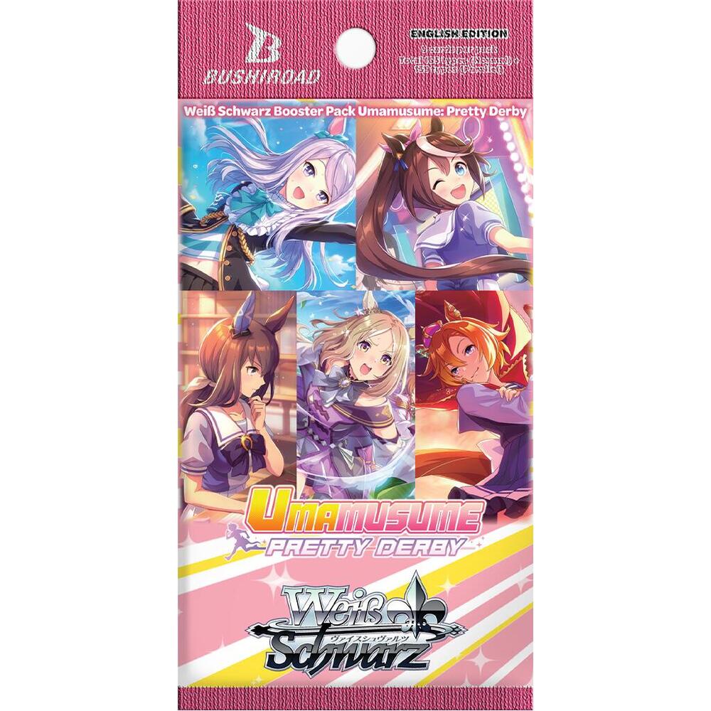 umamusume: pretty derby booster box Uma Musume your receipt Umamusume Pretty Derby Weiss Schwarz