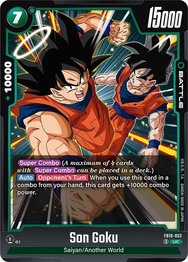 Son Goku - FB10-052 - Cross Force - Dragon Ball Super: Fusion