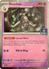 Dusclops (Southeast Asia Exclusive) #019/064 from League & Championship Cards Pokemon card image