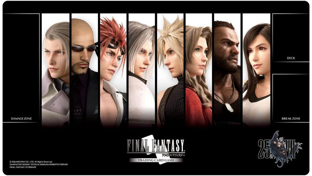 FFTCG ファイナルファンタジーⅦ 25周年記念プレイマット FINAL FANTASY VII 25TH ANNIVERSARY PLAYMAT - Square Enix Playmats