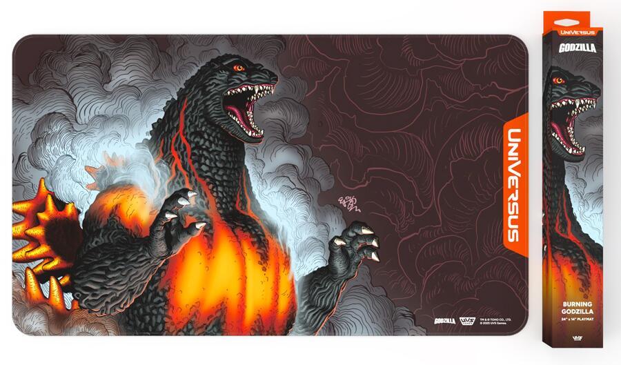 GODZILLA: REIGN OF KAIJU PLAYMAT - BURNING GODZILLA - Jasco