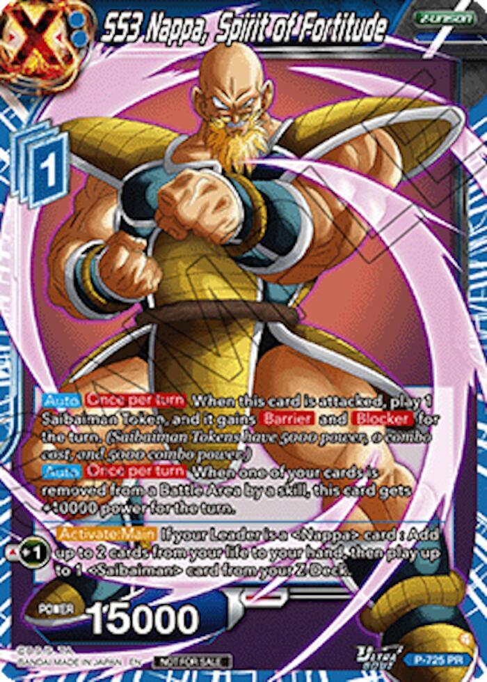SS3 Nappa, Spirit of Fortitude (Ultra-Bout Series Tournament Pack