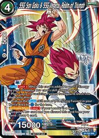 SSG Son Goku & SSG Vegeta, Realm of Triumph (Ultra-Bout Series Tournament Pack Vol.2) card art