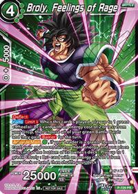Broly, Feelings of Rage (Ultra-Bout Series Tournament Pack Vol.2) card art