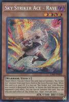 Sky Striker Ace - Raye (Alternate Art) (Secret Rare) - Legendary