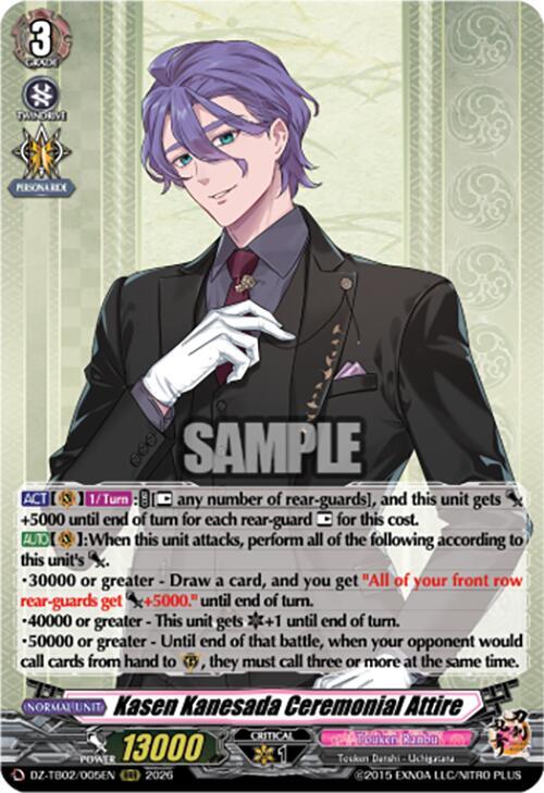 Kasen Kanesada Ceremonial Attire