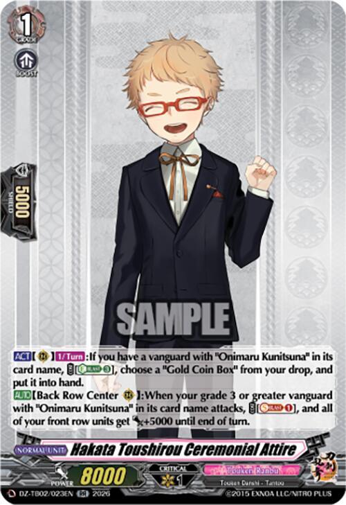 Hakata Toushirou Ceremonial Attire