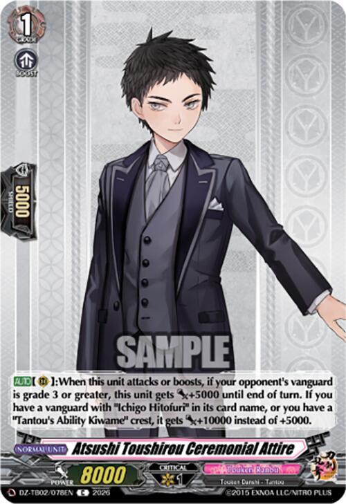 Atsushi Toushirou Ceremonial Attire