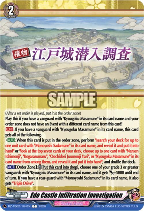 Edo Castle Infiltration Investigation